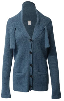 Pre-owned Wool tops Chloé Pre-owned , Blue , Dames - XS