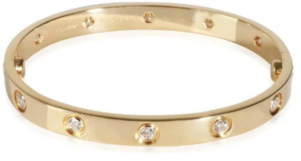 Pre-owned Yellow Gold bracelets Cartier Vintage , Yellow , Dames - ONE Size