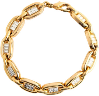 Pre-owned Yellow Gold bracelets Dior Vintage , Yellow , Dames - ONE Size