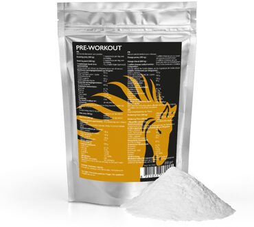Pre workout paard 200 gram