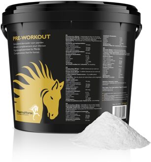 Pre workout paard 3000 gram