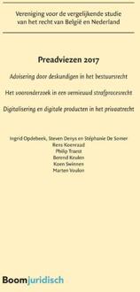 Preadviezen 2017 - Boek Ingrid Opdebeek (9462904367)