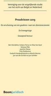 Preadviezen 2019 - Bert Keirsbilck, Evelyne Terryn, Elias van Gool, Vanessa Mak, Joachim Meese, Frits Posthumus, Frederik Vandendriessche, - ebook