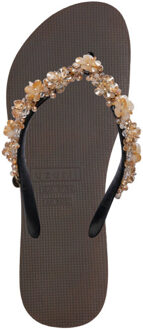 Precious bloom gold koffie - maat 41-42 Bruin