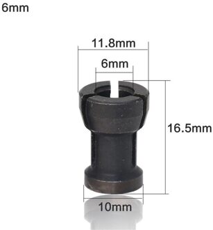 Precisie Spantang 6Mm/6.35Mm/8Mm Graveren Trimmen Machine Elektrische Router Voor Machinebouw Houtbewerking cutter