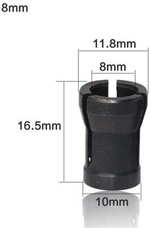 Precisie Spantang 6Mm/6.35Mm/8Mm Graveren Trimmen Machine Elektrische Router Voor Machinebouw Houtbewerking cutter