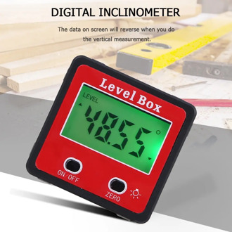 Precision Digital Network Conveyor Waterproof Inclinometer Level Instrument With Box With Magnetic Base Precision^1