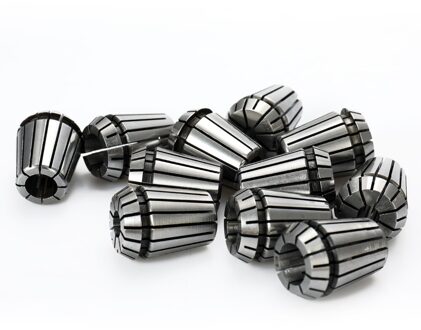 Precision Spring Collet Set 11pcs Professionele Chuck Spantangen voor CNC Workholding Graveren en Frezen Draaibank Accessoires Tool