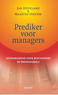 Prediker voor managers - Boek Jan Hoogland (9025905307)