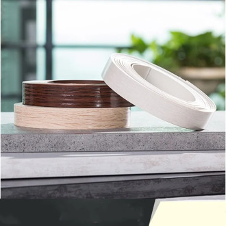 Preglued PVC Edgeband Edging Edge Banding for Wood Kitchen Wardrobe Board 21mm x 5m 10m 1.5mm thick Wood Grain