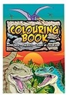 Prehistorische dieren A4 kleurboeken dino 24 paginas met kleurplaten