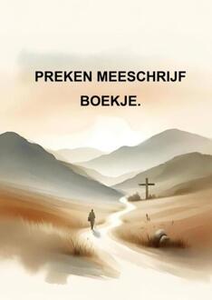 Preken Meeschrijf Boekje. -  H. Mourits (ISBN: 9789465380995)