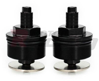 Preload Voorvork Cap Zilver Zwart Goud Rood Blauw Paar Voor Suzuki SV650S 2003 Verstelbare Vork Bouten 04 05 06 07 08 09 10 11