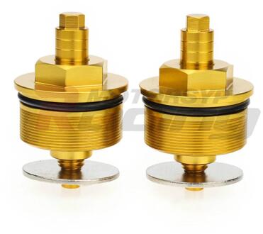 Preload Voorvork Cap Zilver Zwart Goud Rood Blauw Paar Voor Suzuki SV650S 2003 Verstelbare Vork Bouten 04 05 06 07 08 09 10 11