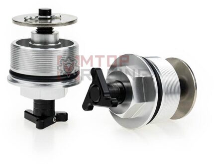 Preload Vork Cap Voor Honda VF750C Magna 1993-2003 41 Mm Tri Passen Vork Bouten 1994 1995 1996 1997 1998 1999 2000 2001 2002 2003 zilver