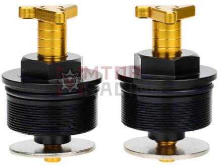 Preload Vork Cap Voor Honda VF750C Magna 1993-2003 41 Mm Tri Passen Vork Bouten 1994 1995 1996 1997 1998 1999 2000 2001 2002 2003 zwart