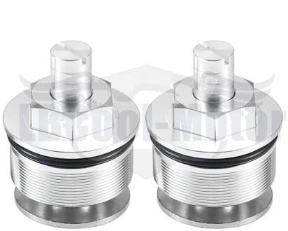 Preload Vork Cap Voor Honda XL600 Transalp 600 1987-1999 88 XL650 Transalp 650 2000-2007 01 02 03 41 Mm Hexagon Passen Vork Bout zilver