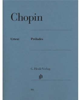 Préludes - G. Henle Urtext-Ausgabe - Frederic Chopin