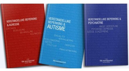 Prelum Uitgevers Klik Kennispocketbundel Populair-De 3 Best Verkochte Kennispockets: Autisme, Agressie,