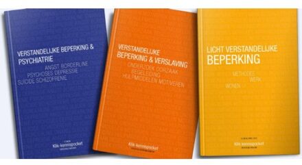 Prelum Uitgevers Klik Kennispocketbundel Triple Problematiek: Lvb, Verslaving, Psychiatrie (Pakketaanbieding)
