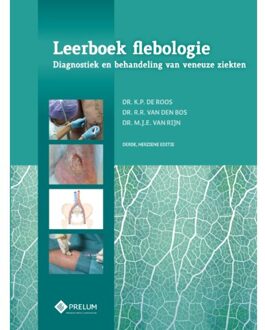 Prelum Uitgevers Leerboek Flebologie - K.P de Roos