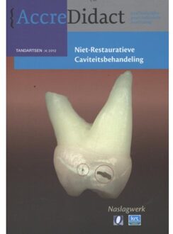 Prelum Uitgevers Niet-restauratieve caviteitsbehandeling - Boek R.J.M. Gruythuysen (9089760997)