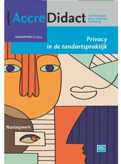 Prelum Uitgevers Privacy In De Tandartspraktijk - Accredidact - Wolter Brands