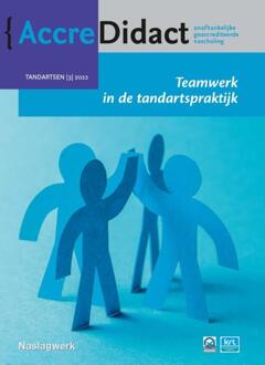 Prelum Uitgevers Teamwerk In De Tandartspraktijk - Accredidact - Erik Ranzijn