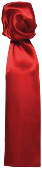 Premier Colours effen sjaal (Rood) - maat