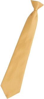 Premier Colours orginals fashion clip-on stropdas - maat One size Goud