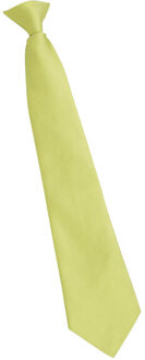 Premier Colours orginals fashion clip-on stropdas - maat One size Groen