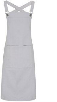 Premier Cross Back Barista Slabberschort (Zilver) - One Size