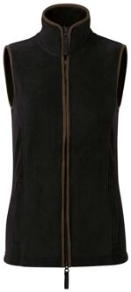 Premier Dames artisan fleece gilet Zwart