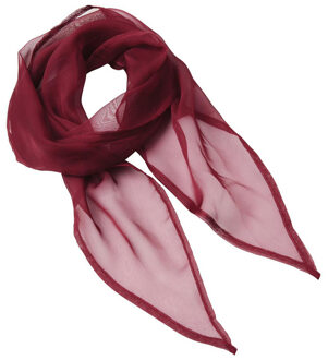 Premier Dames chiffon sjaal Bourgogne