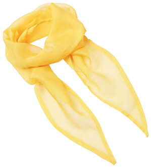 Premier Dames chiffon sjaal Geel
