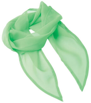 Premier Dames chiffon sjaal Groen - One size