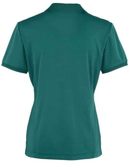 Premier Dames coolchecker poloshirt Groen