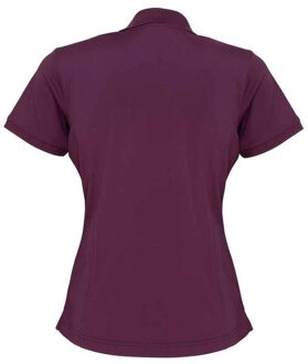 Premier Dames coolchecker poloshirt Paars