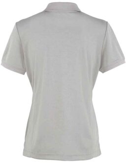 Premier Dames coolchecker poloshirt Zilver