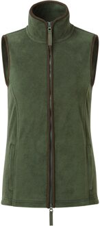 Premier Dames/dames Artisan Fleece Gilet (Mosgroen/bruin) - S