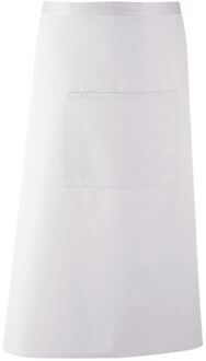 Premier Dames/Dames Barschort / Werkkleding (Wit) - One Size