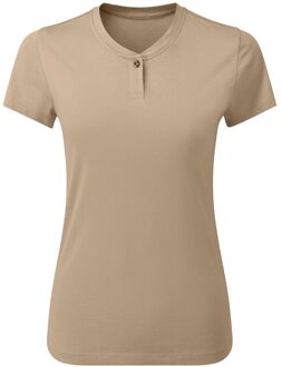 Premier Dames/dames Comis Duurzaam T-shirt (Khaki) Kaki - XL