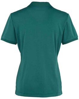 Premier Dames/Dames Coolchecker Piqué Poloshirt (Fles groen) - EU 42 / UK 14