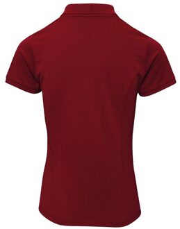 Premier Dames/Dames Coolchecker Plus Poloshirt (Bourgondië) Bourgogne - L