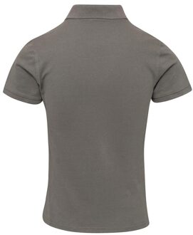 Premier Dames/Dames Coolchecker Plus Poloshirt (Donkergrijs) - maat XS