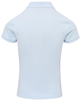 Premier Dames/Dames Coolchecker Plus Poloshirt (Lichtblauw) - XS