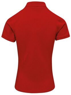 Premier Dames/Dames Coolchecker Plus Poloshirt (Rood) - XS
