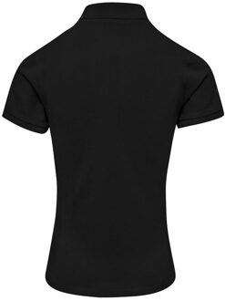 Premier Dames/Dames Coolchecker Plus Poloshirt (Zwart) - maat M