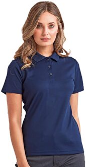 Premier Dames/Dames Duurzaam Poloshirt (Franse marine) Navy - S