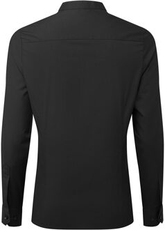 Premier Dames/dames Formeel overhemd met grote kraag (Zwart) - XS